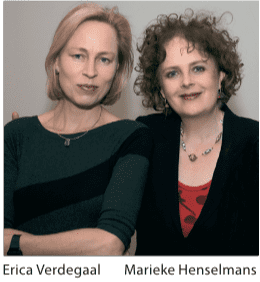 Erica Verdegaal en Marieke Henselmans