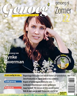 Cover Genoeg 133 met Nynke Laverman