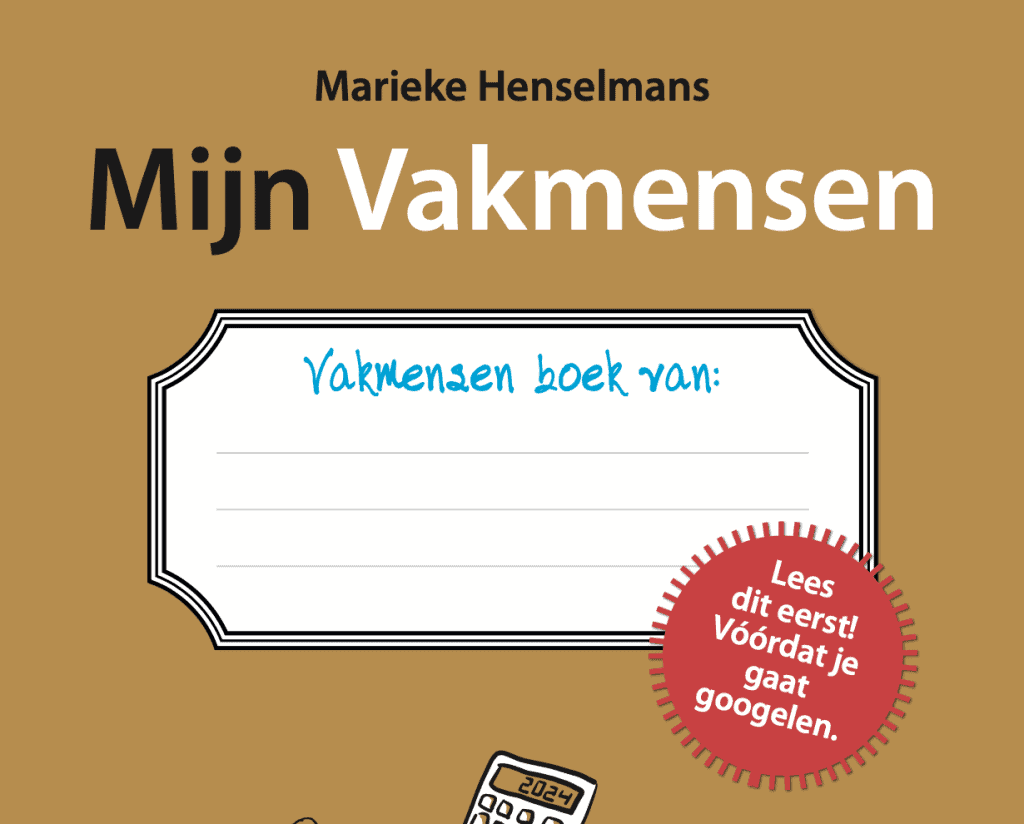 Mijn vakmensen - Marieke Henselmans